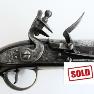 Dublin Castle Flintlock Light Dragoon Pistol 1777 Or Later (SOLD)